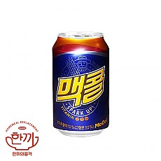 맥콜(뚱)355ml캔(일화)