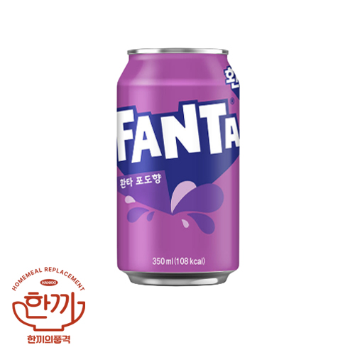 환타포도(뚱)355ml캔(코카)