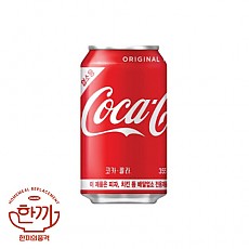 코카콜라(뚱)355ml캔(코카)
