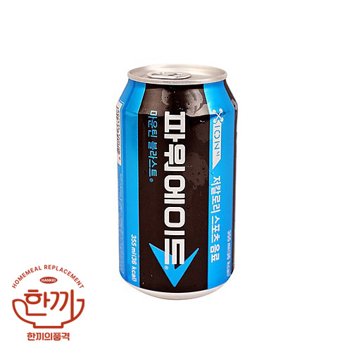 파워에이드(뚱)M/B340ml캔(코카)