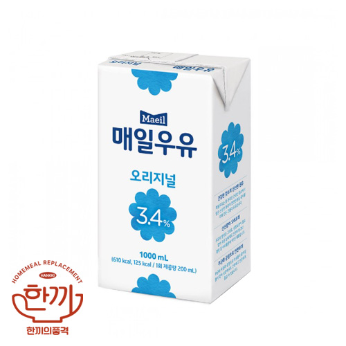 멸균우유(매일)