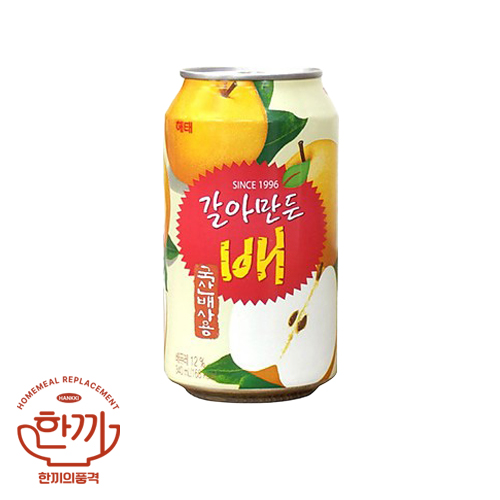 갈아만든배(뚱)340ml캔(해태음료)