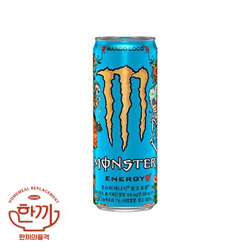 몬스터에너지-망고로코(뚱)355ml캔(코카)