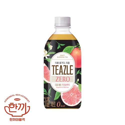 티즐(제로)자몽블랙티500ml펫(웅진)