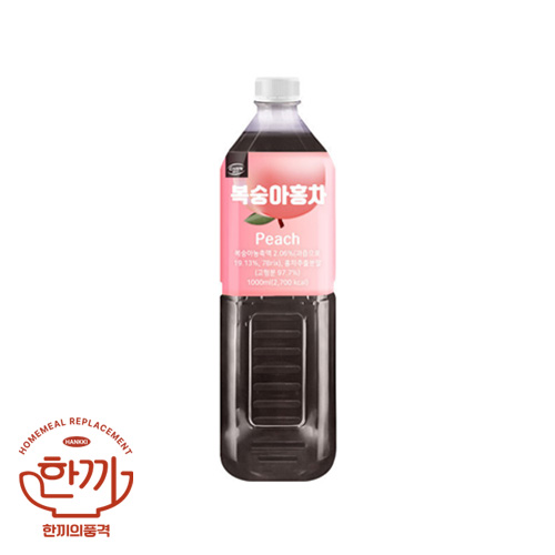 까르페액상복숭아홍차1000ml(대호)