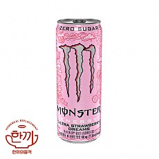 몬스터에너지-스트로베리(뚱)355ml캔(코카)