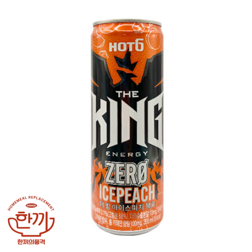 핫식스더킹아이스피치(제로)(뚱)355ml