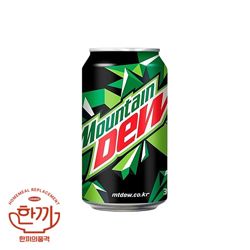 마운틴듀(뚱)355ml캔(롯데칠성)