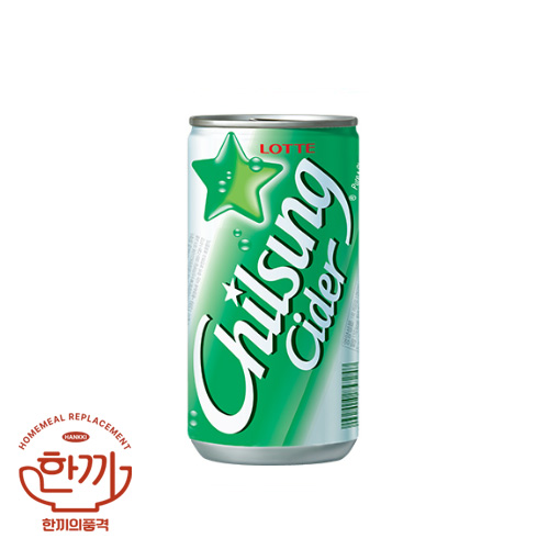 칠성사이다210ml캔(롯데칠성)