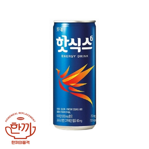 핫식스250ml캔(롯데칠성)