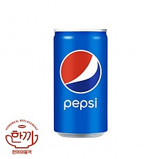 펩시콜라190ml캔(롯데칠성)