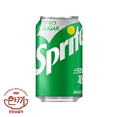 스프라이트(제로)355ml캔(코카)