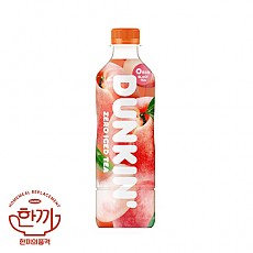 던킨 제로 아이스티 화이트피치