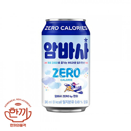 암바사(뚱)제로345ml캔(코카)