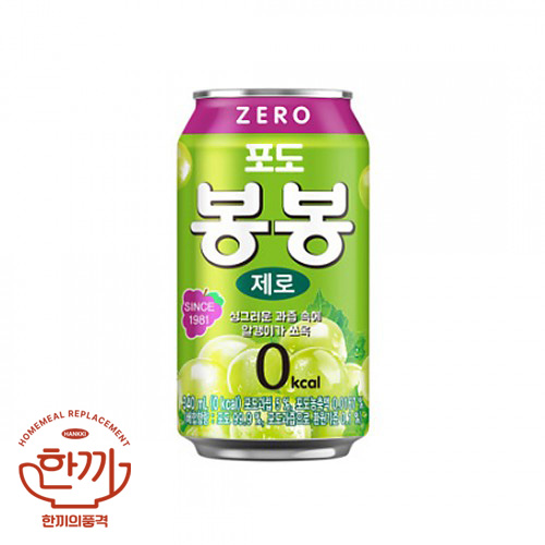 포도봉봉제로(뚱)340ml캔(해태음료)